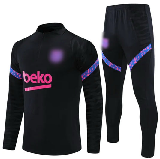 FCB Tracksuit - Black & Purple