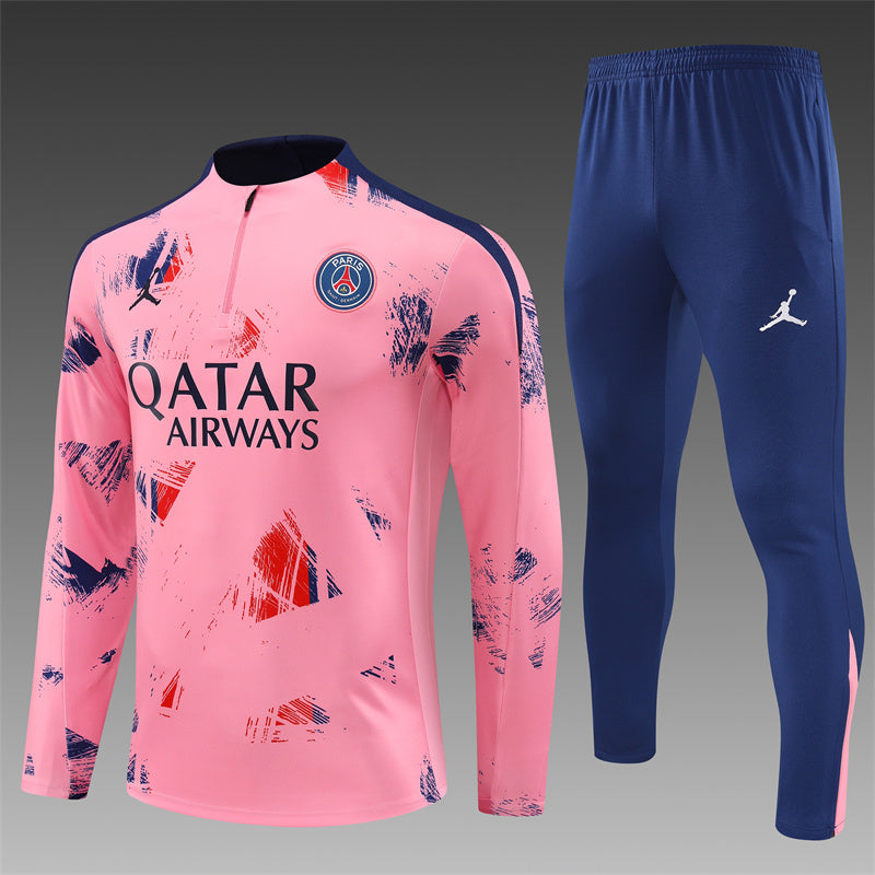 PSG Tracksuit Pink Mix The Kit Yard