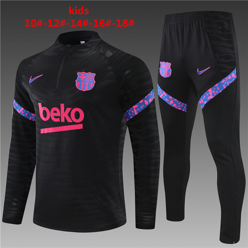 FCB Tracksuit - Black (Junior)