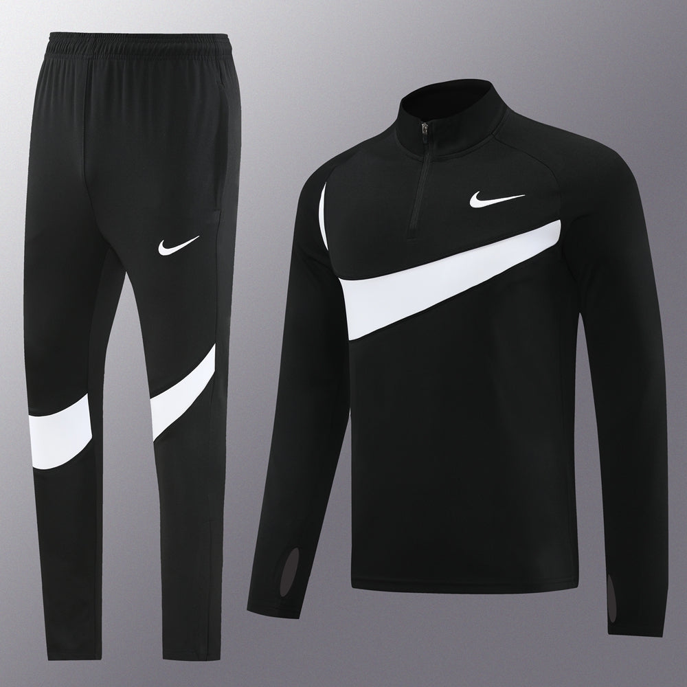 Nike Dri Fit Tracksuit Black The Kit Yard