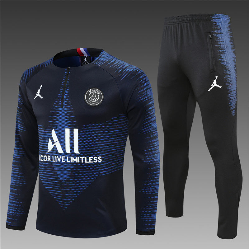 Psg tracksuit black online