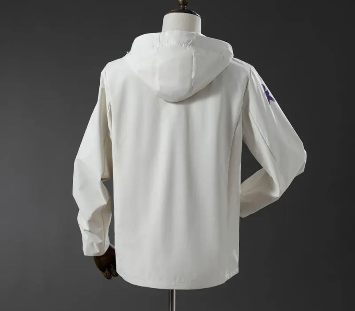 Brazil Windbreaker Jacket - White