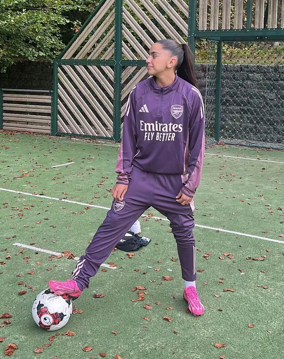 Arsenal tracksuit - Purple