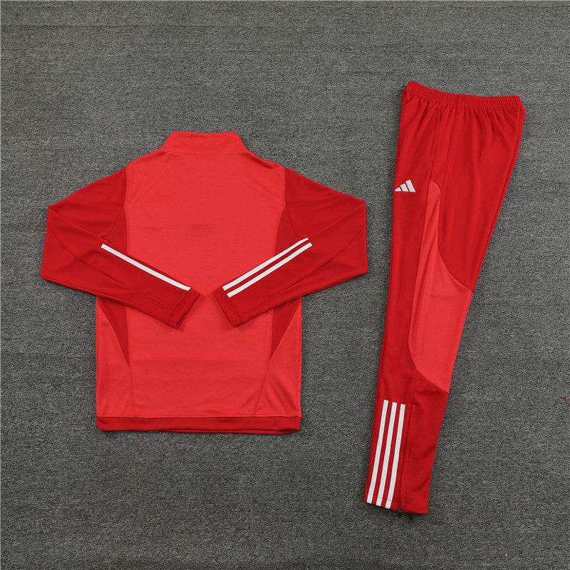 Bayern Munich Tracksuit (Red) - Kids