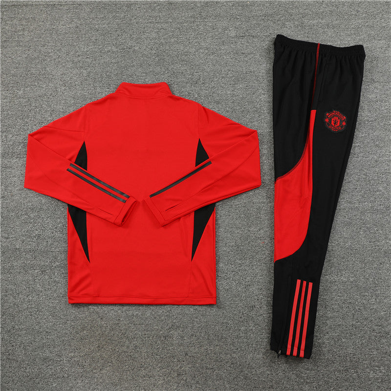 Manchester Utd Tracksuit (Red) - Kids