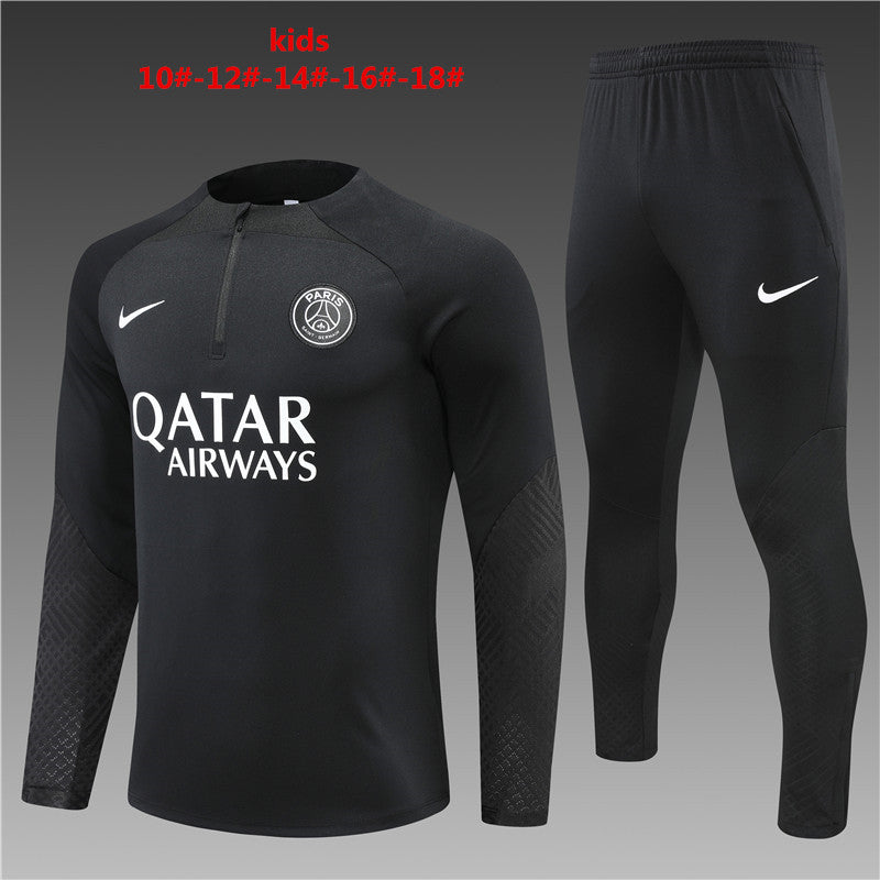 PSG Tracksuit - Black (Kids)