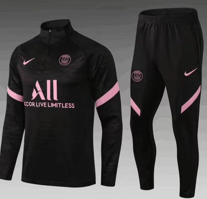 PSG Tracksuit - Black & Pink
