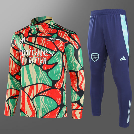 Arsenal Tracksuit - Red & Green