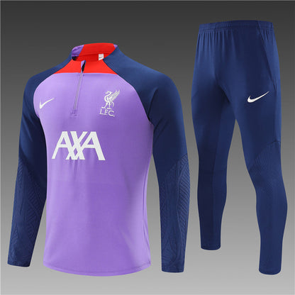 Liverpool  Tracksuit (Purple) - Kids