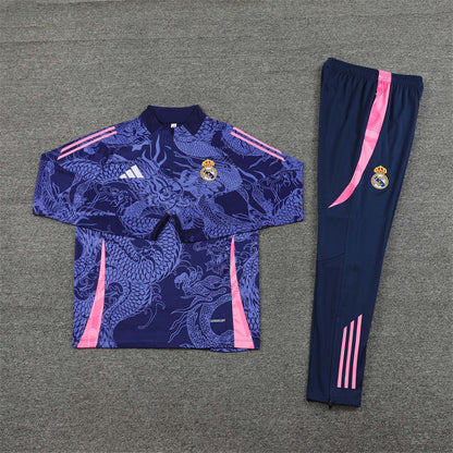 Real Madrid Tracksuit - Adult & Kids