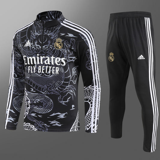 Real Madrid Tracksuit - Dragon Special (Adult & Kids)