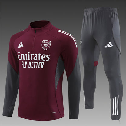 Arsenal Tracksuit - Maroon