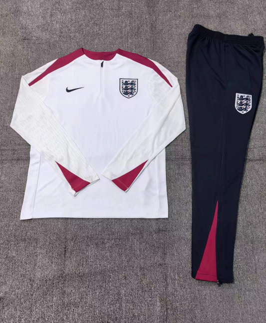 England Tracksuit - White