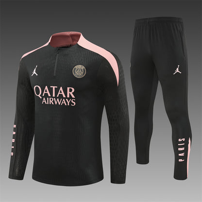 PSG Tracksuit - Black/Pink 24/25