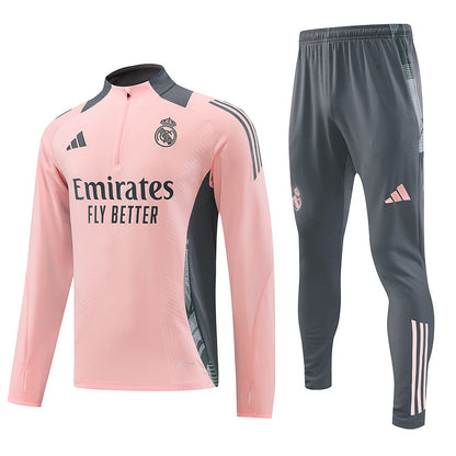 Real Madrid Tracksuit - Pink