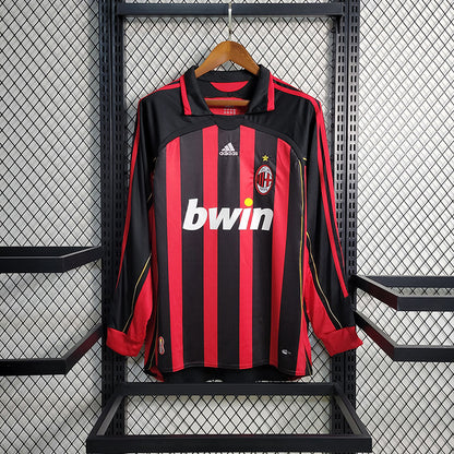 AC Milan Home 06/07 - Retro Long Sleeve