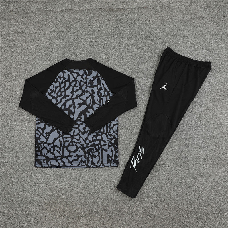 PSG Tracksuit - Black/Grey