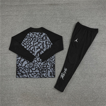 PSG Tracksuit - Black/Grey