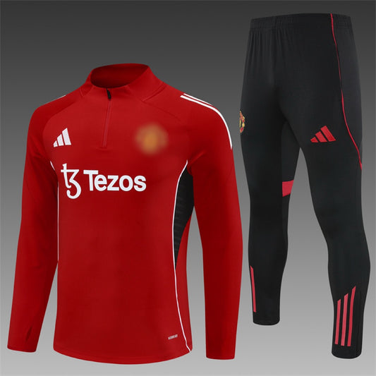 Man Utd Tracksuit - Red