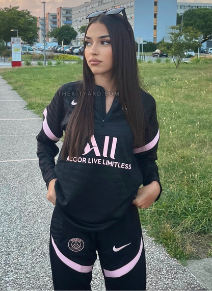 PSG Tracksuit - Black & Pink