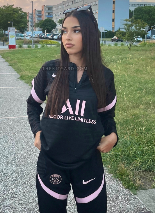 PSG Tracksuit - Black & Pink