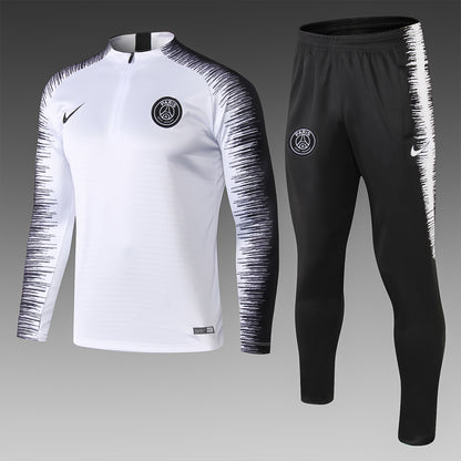 PSG Tracksuit White/Black 18/19 Version