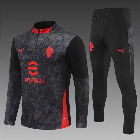 AC Milan Tracksuit 25/26 - Black