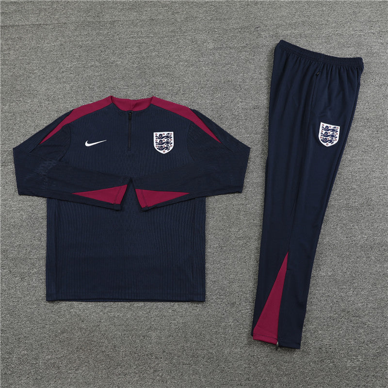 England Tracksuit 24/25 - Black (Kids)