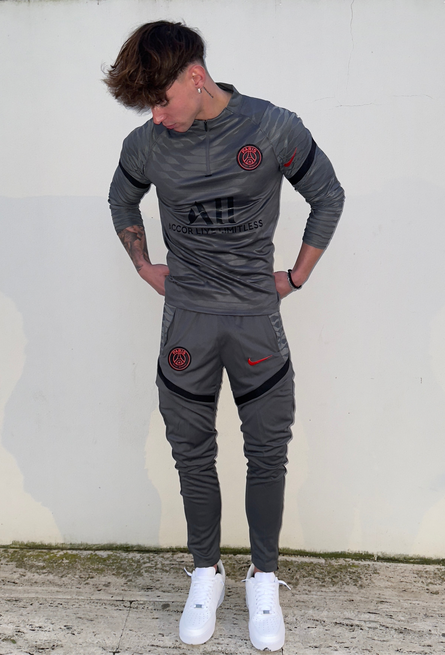 PSG Tracksuit - Grey