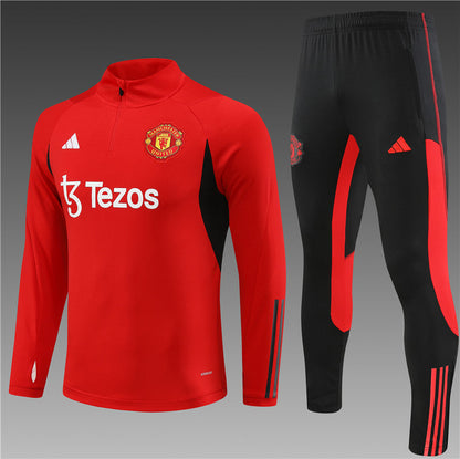 Manchester Utd Tracksuit (Red) - Kids