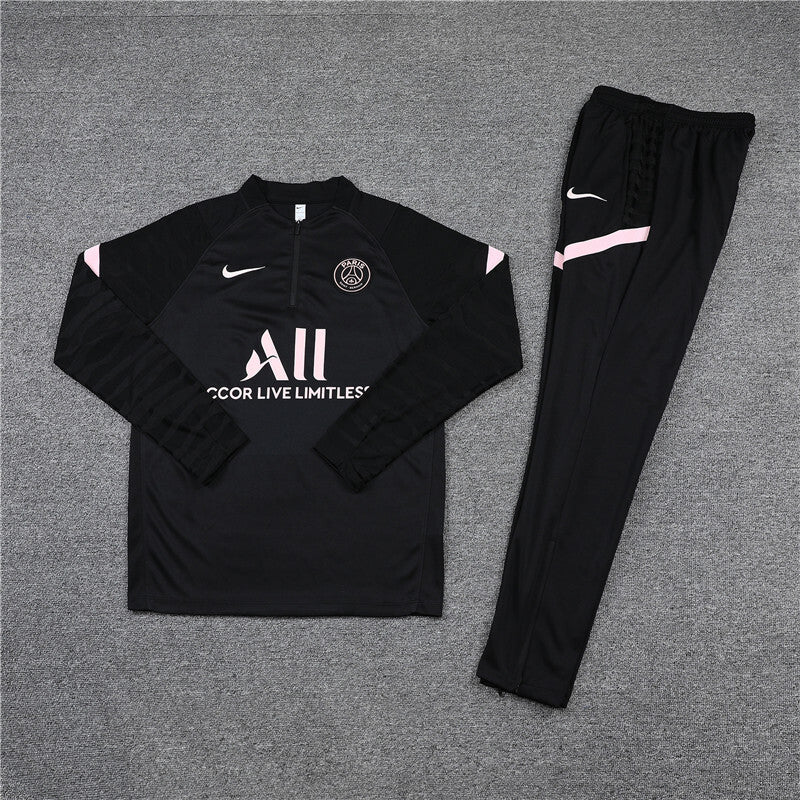 PSG Tracksuit - Black & Pink