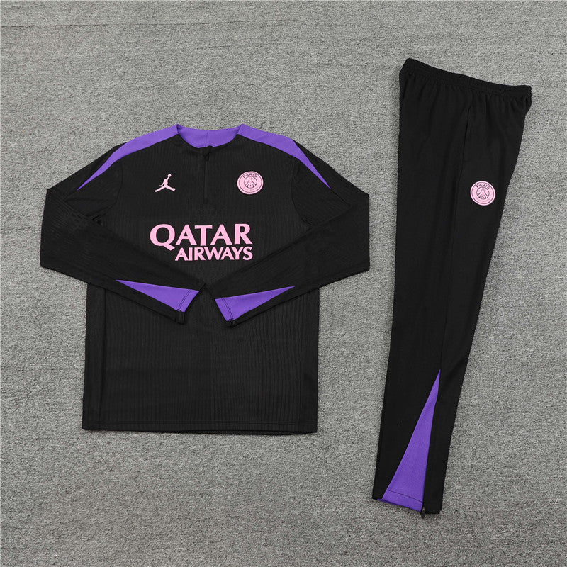 PSG Tracksuit Black/Purple