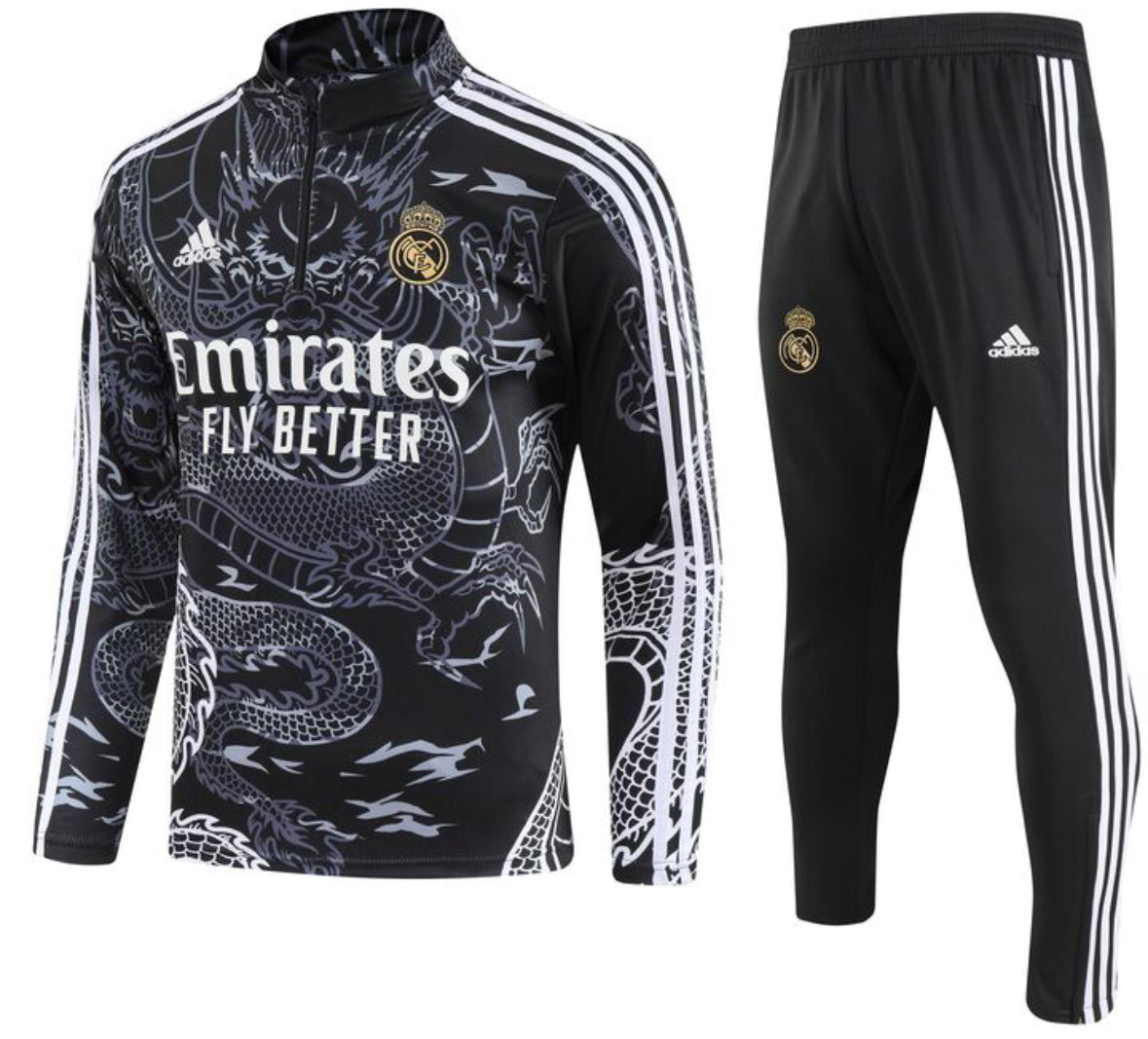 Real Madrid Tracksuit - Dragon Special (Junior & Adult)