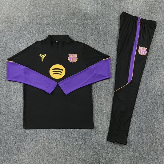 Barcelona Tracksuit 26/27 - Black & Purple