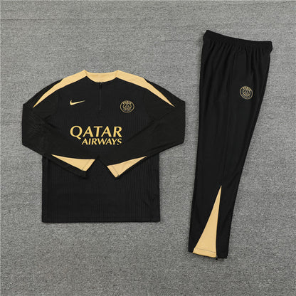 PSG Tracksuit Black/Yellow