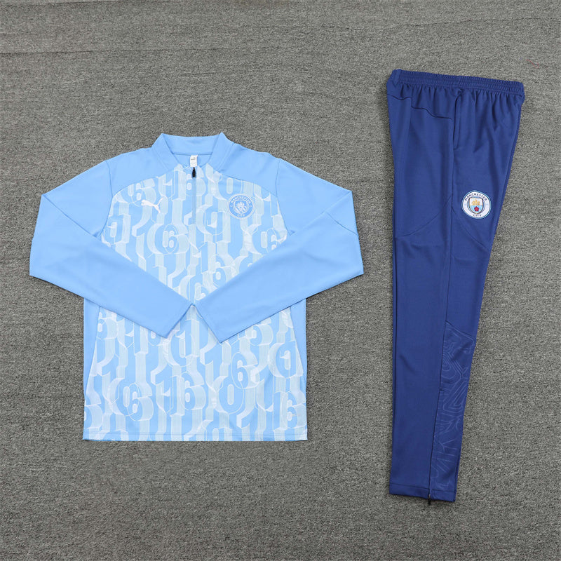 Manchester City Tracksuit - Blue