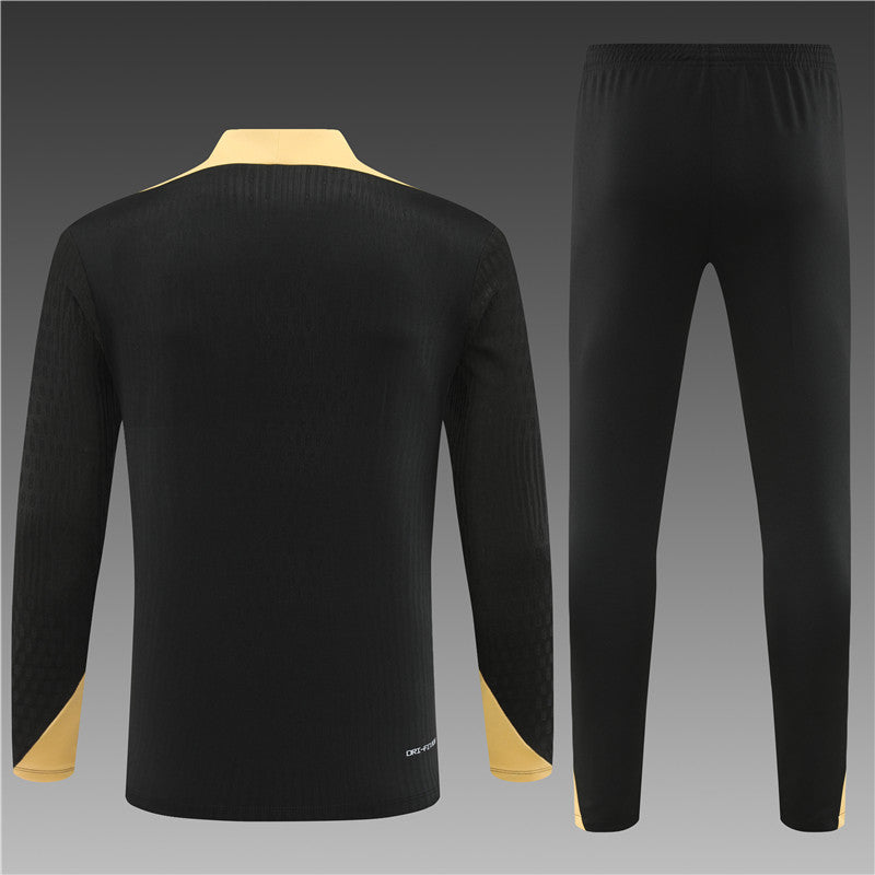 PSG Tracksuit Black/Yellow