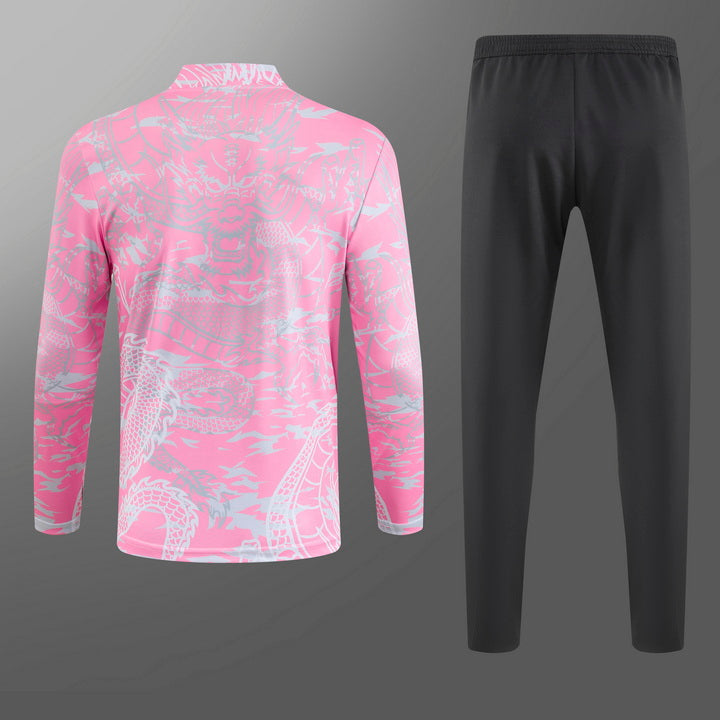 Real Madrid Tracksuit - Pink Dragon (Adults & Kids)