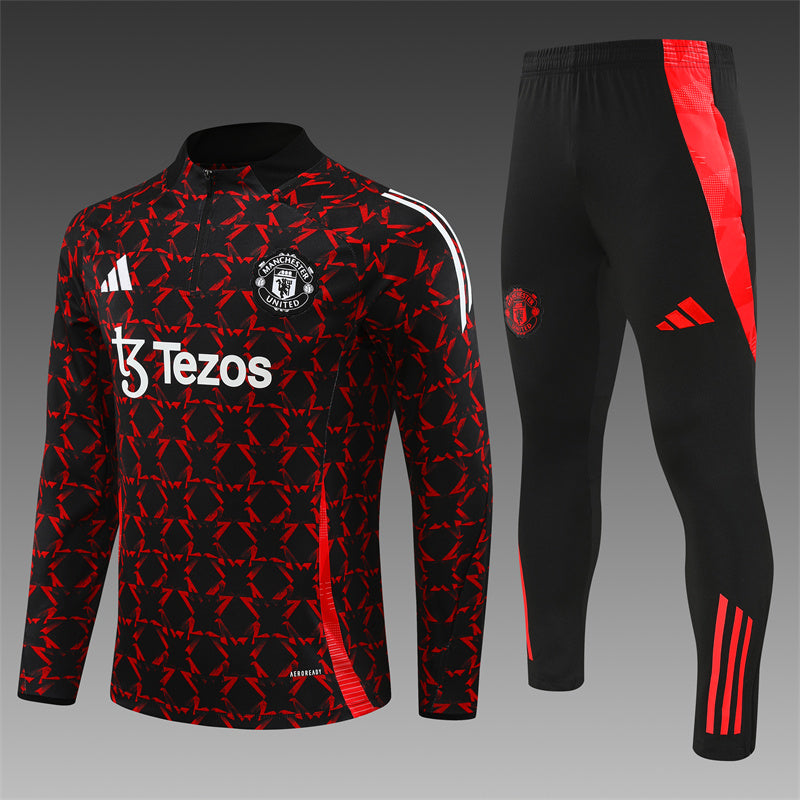 Manchester Utd Tracksuit - Red