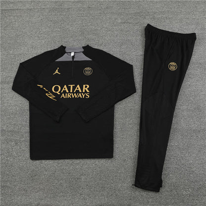 PSG Tracksuit - Black/Gold