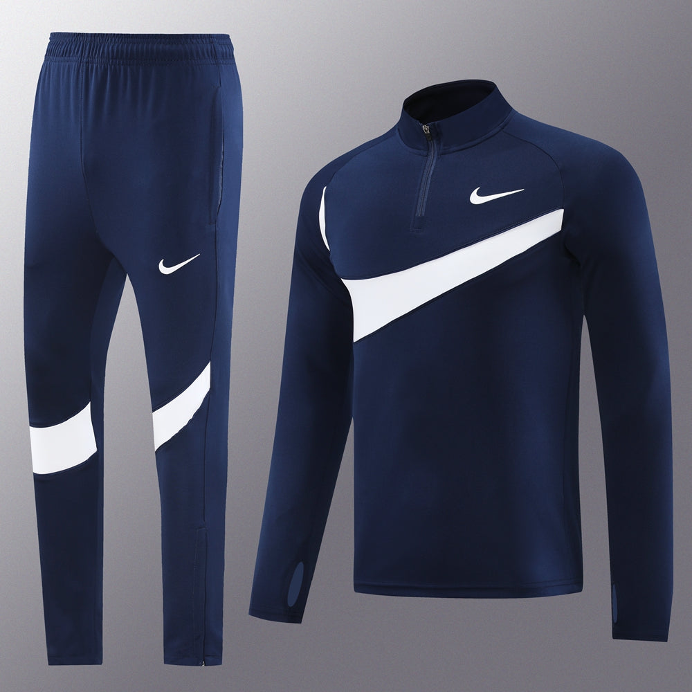 Nike Dri-Fit Tracksuit - Navy