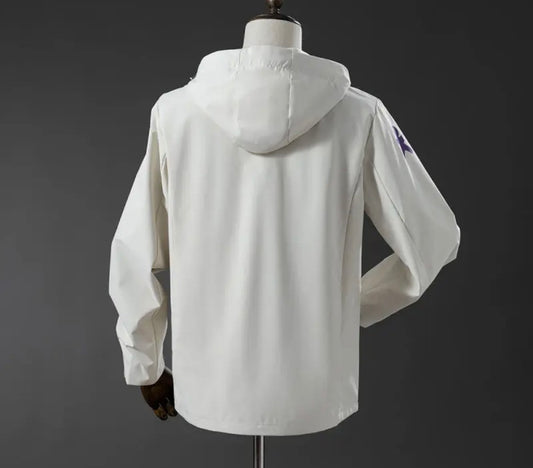 Brazil Windbreaker Jacket - White