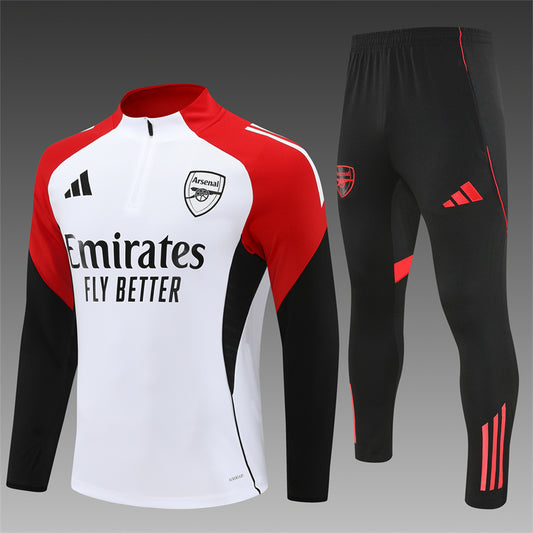 Arsenal Tracksuit - White