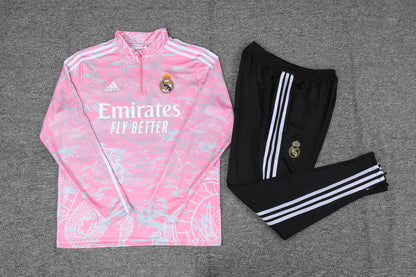 Real Madrid Tracksuit - Pink Dragon (Adults & Kids)