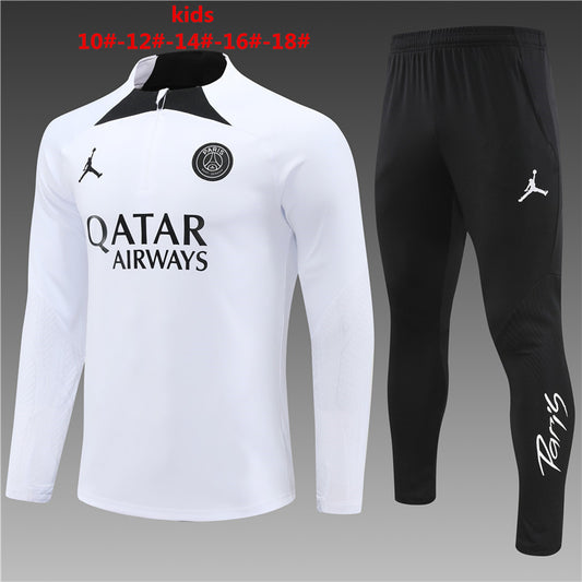 PSG Tracksuit - White (Kids)