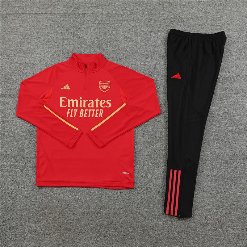 Arsenal Tracksuit (Red) - Kids