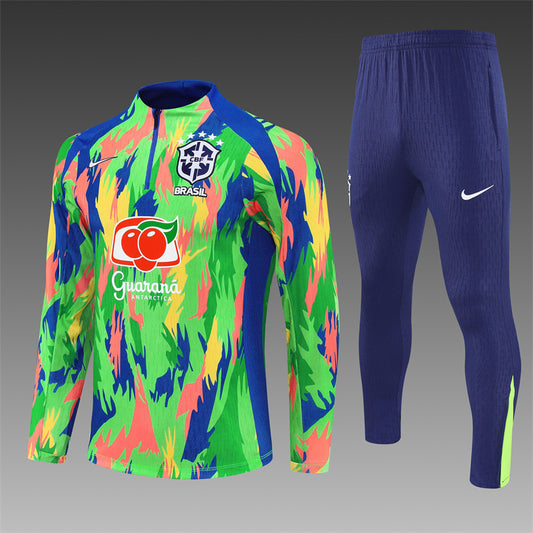 Brazil Tracksuit 25/26 - Green Mix