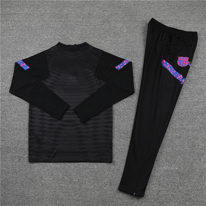FCB Tracksuit - Black & Purple