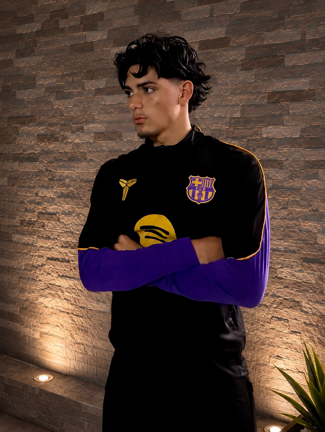 Barcelona Tracksuit 26/27 - Black & Purple
