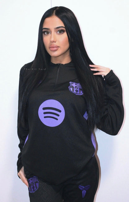 Barcelona Tracksuit - Black 25/26